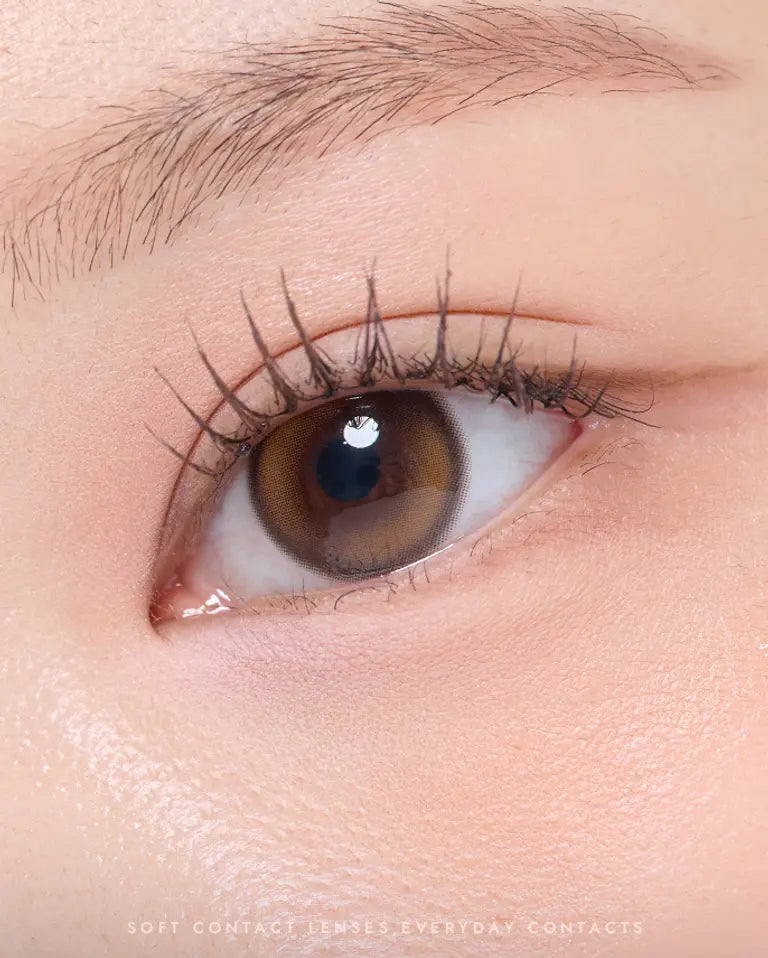 OLENS DOUBLE TINT  Brown 1Month 2P