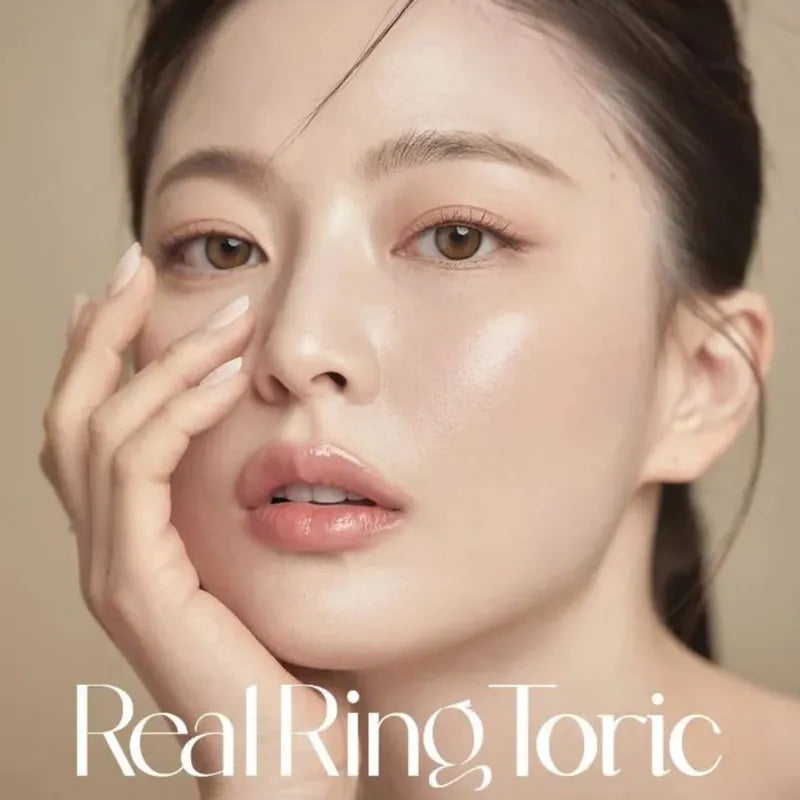 OLENS Real Ring Toric 1 Month Brown｜Monthly Disposable Astigmatism Colored Contact Lens | 1pcs