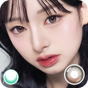 [13.8mm] Lenbling Big Pureble 1 Month Mocha Choco｜Monthly Disposable Colored Contact Lens | 2pcs