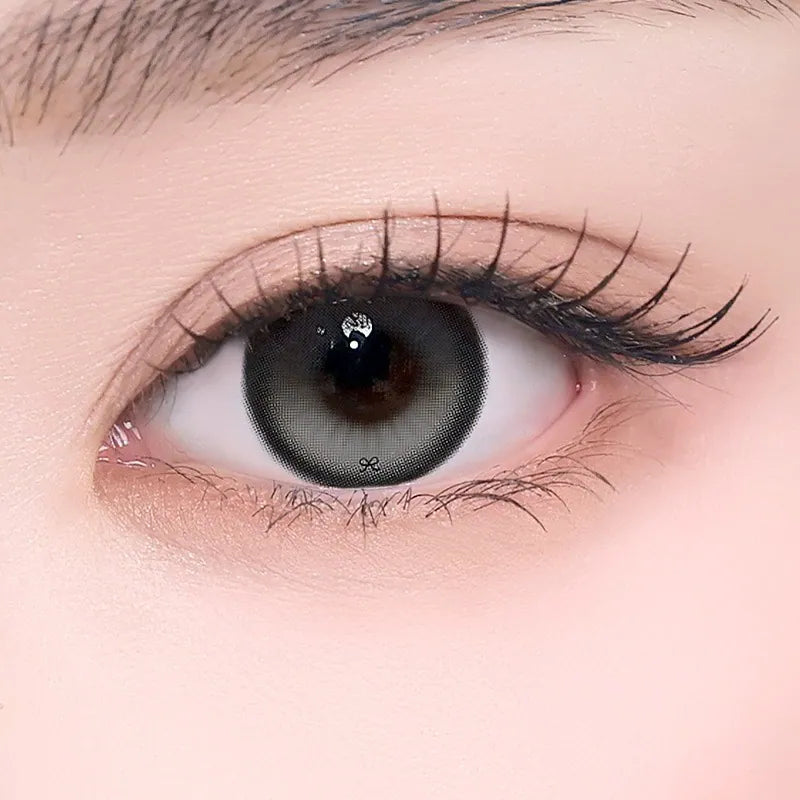 I-SHA Reborn Red 1 Day Milky Gray｜Daily Disposable Colored Silicone Hydrogel Contact Lens｜10pcs