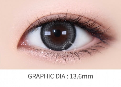 LENSME EYE FOUR CAT  GRAY 2P  1MONTH