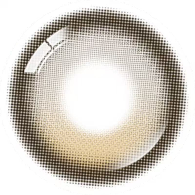 [13.8mm] Lenbling Big Pureble 1 Month Ash Brown｜Monthly Disposable Colored Contact Lens | 2pcs