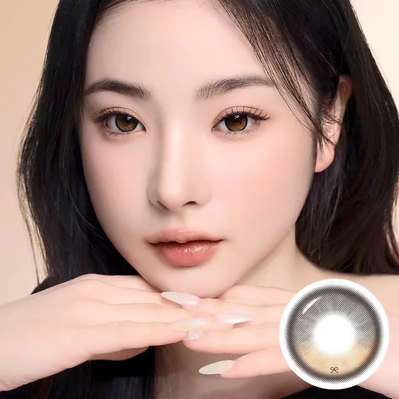 I-SHA Reborn  OAK HAZE (Lens Lock does not rotate during the day) Korean Contact Lens Silicone Hydrogel Monthly