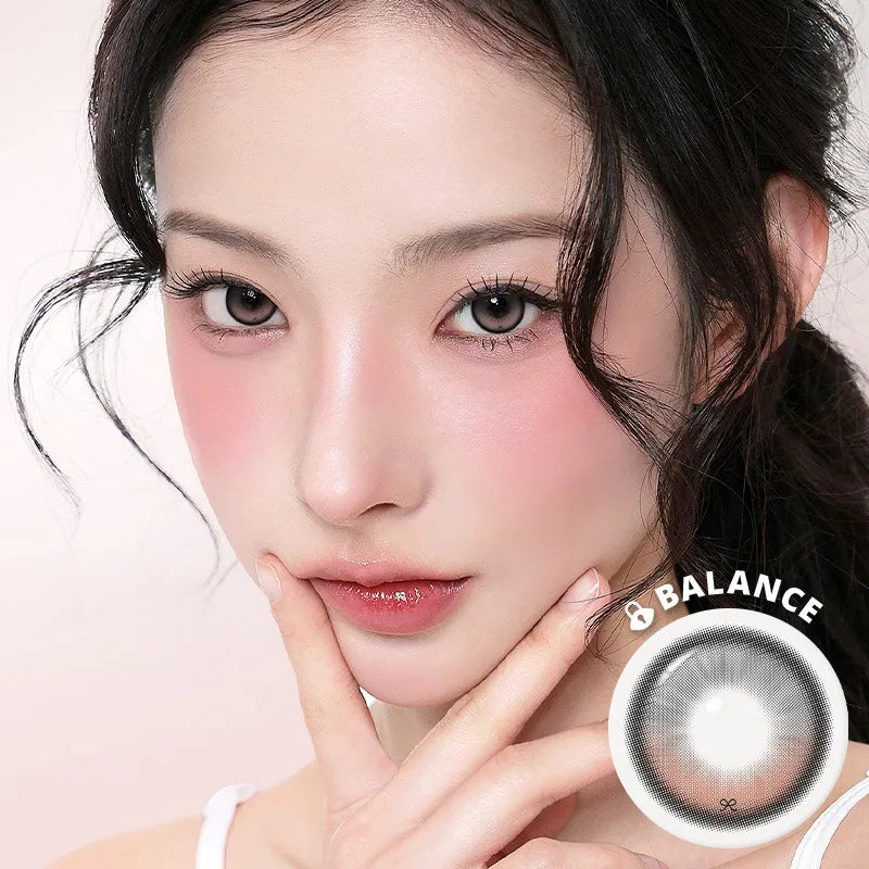 I-SHA Reborn Red 1 Month Rozy Cream｜Monthly Disposable Colored Silicone Hydrogel Contact Lens | 1pcs