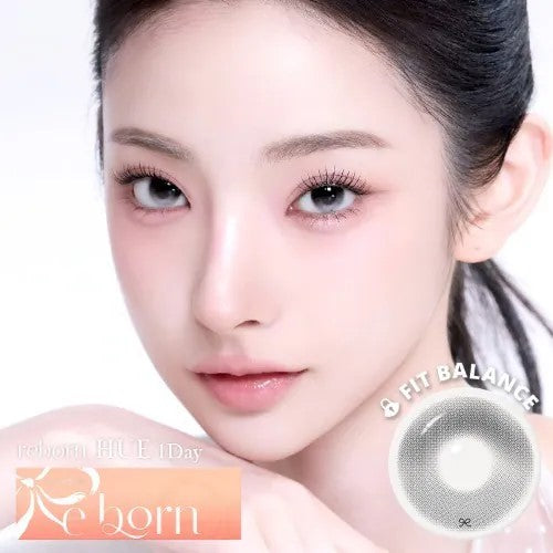 I-SHA Reborn Hue 1 Day Ice Yaya｜Daily Disposable Colored Contact Lens | 10pcs