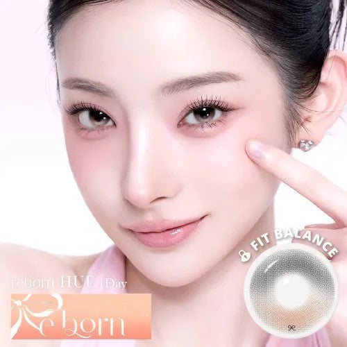 I-SHA Reborn Hue 1 Day Rosy Valenti｜Daily Disposable Colored Contact Lens | 10pcs