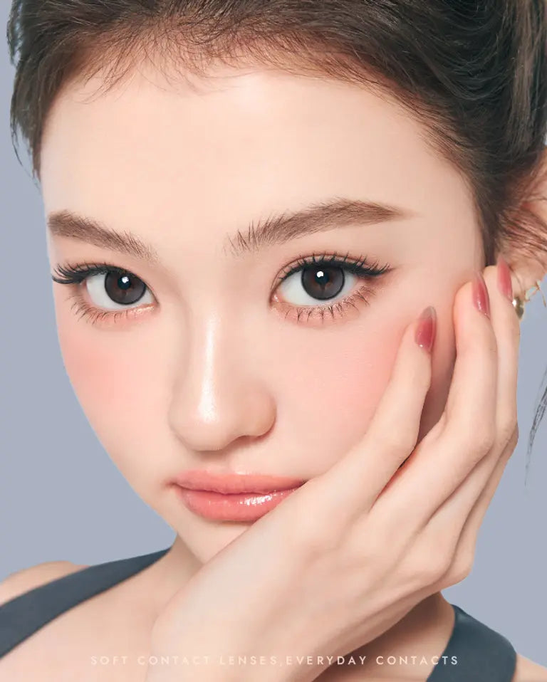 OLENS GLOWY TEAR Charcoal 1Month 2P
