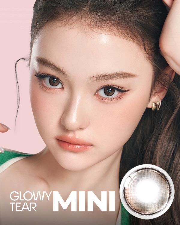 OLENS  Glowy Tear Mini Brown 1Day 10P