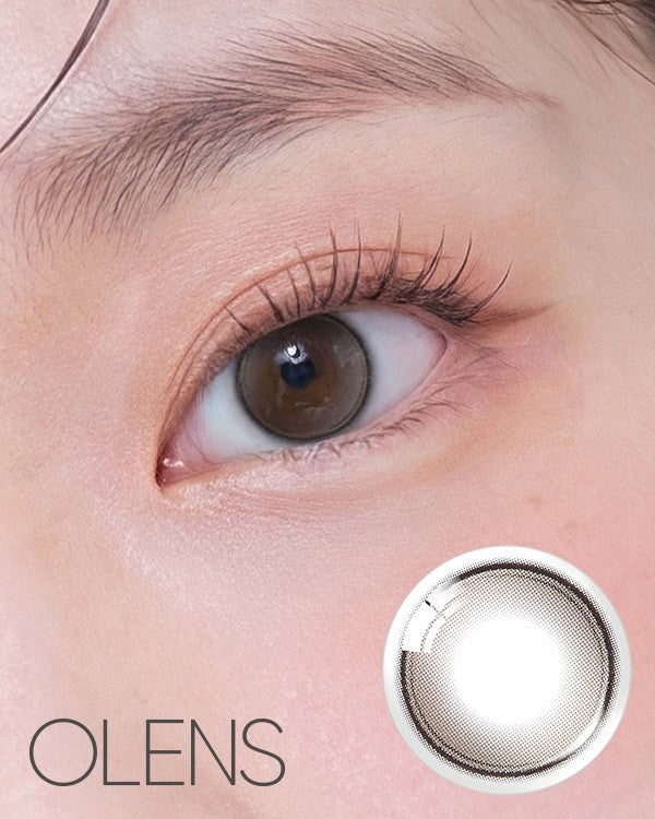 OLENS Glowy Tear Mini Gray 1Day 10P