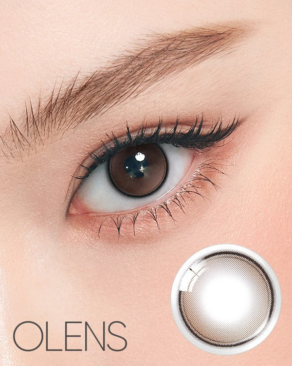 OLENS  Glowy Tear Mini Brown 1Day 10P