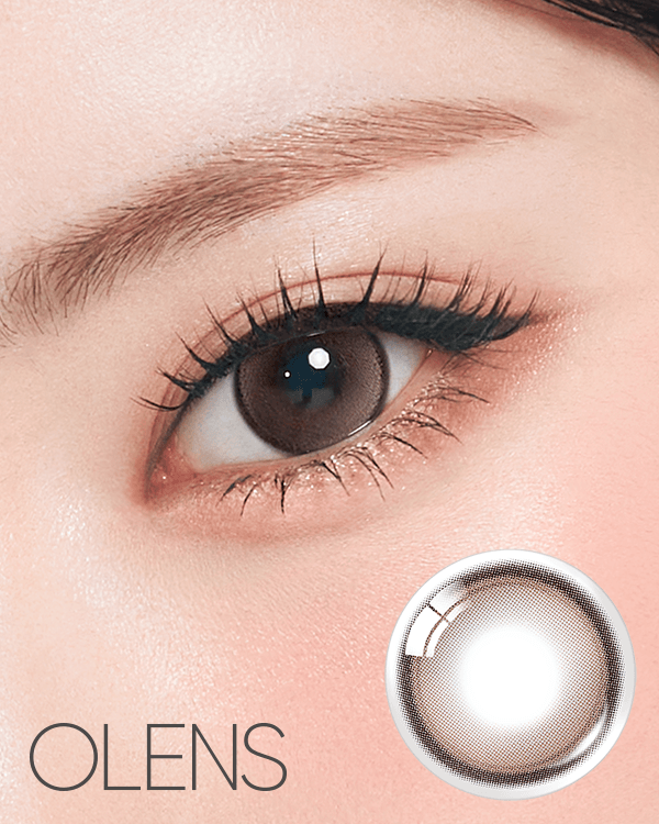 OLENS  GLOWY TEAR BROWN  1Day 20P
