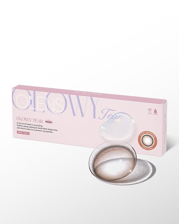 OLENS  GLOWY TEAR BROWN  1Day 20P