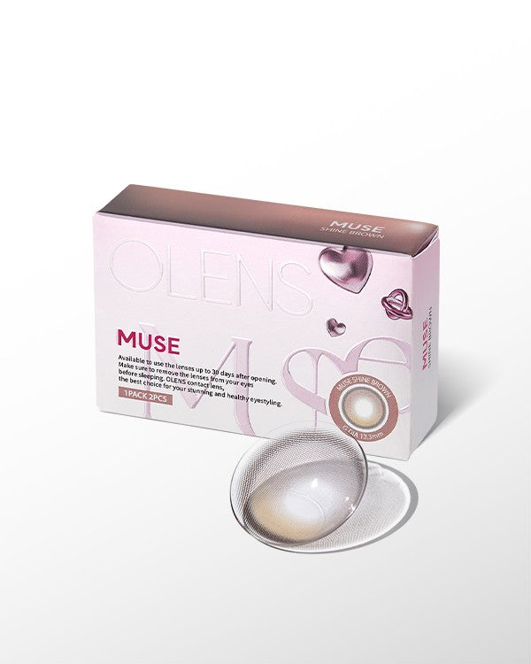 OLENS MUSE SHINE BROWN 10P