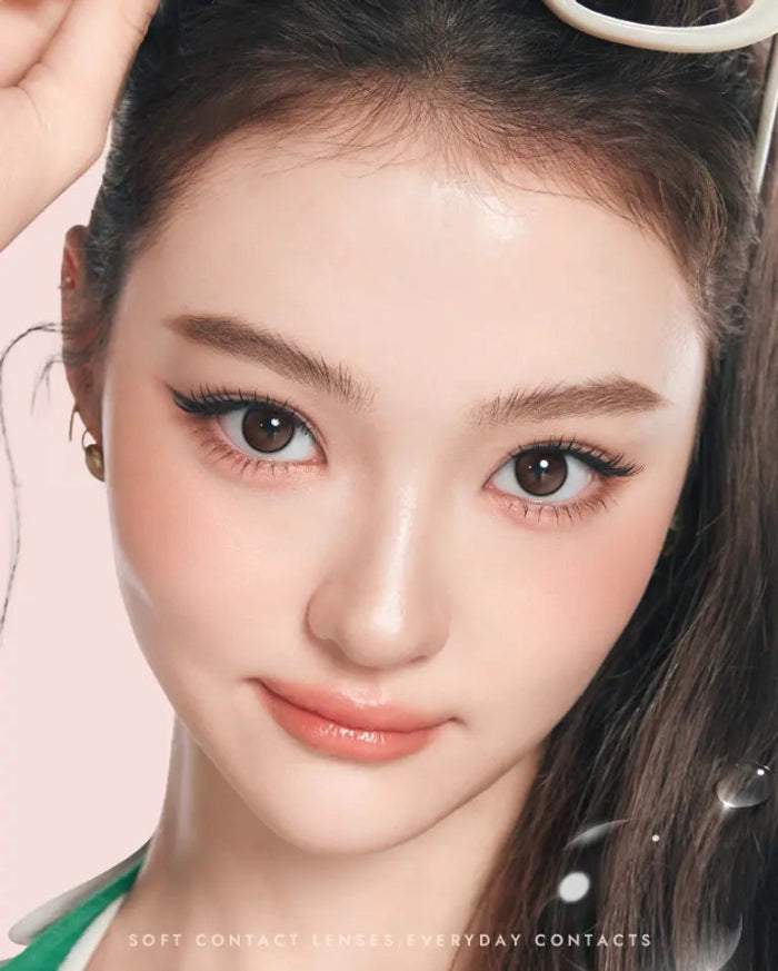 OLENS GLOWY TEAR MINI Brown 1Month 2P