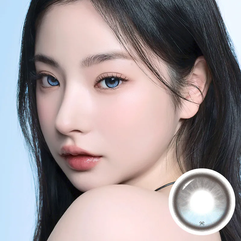 I-SHA Reborn  Sky Veil   (Lens Lock does not rotate during the day) Korean Contact Lens Silicone Hydrogel Monthly