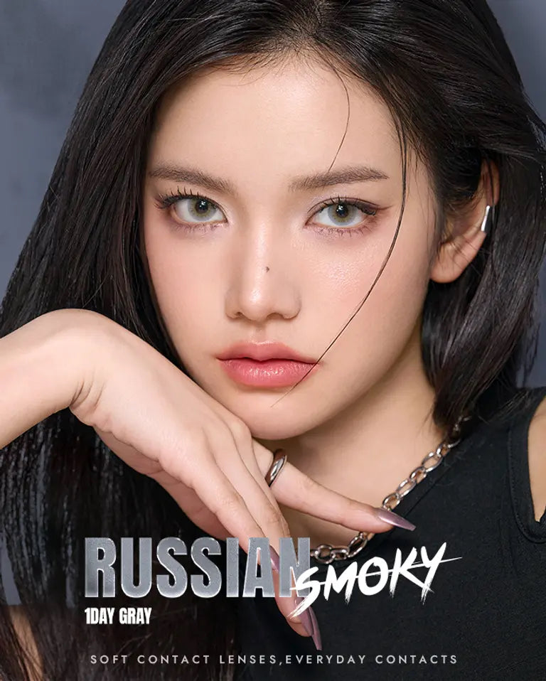 OLENS RUSSIAN SMOKY Gray 1Day 10P